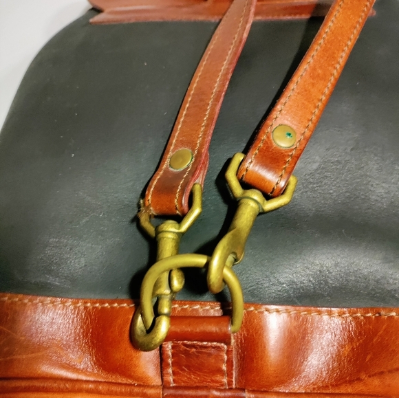 Vintage RARE Auth Timberland Nubuck and Leather bag. - Picture 9 of 14